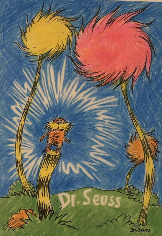 Dr. Seuss | Original Lorax Cover (Late 1960S Early 1970S) | Available For  Sale | Artsy