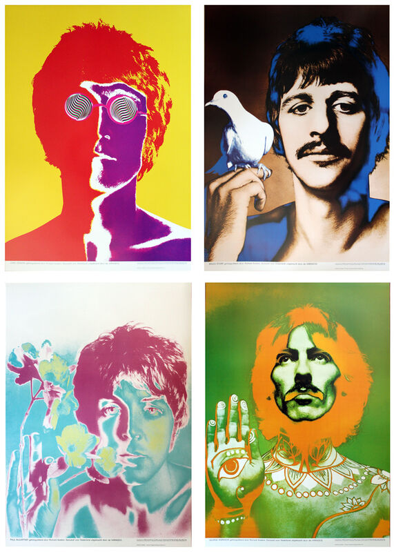 Richard Avedon Beatles Poster of 4) (1967) | for Sale Artsy