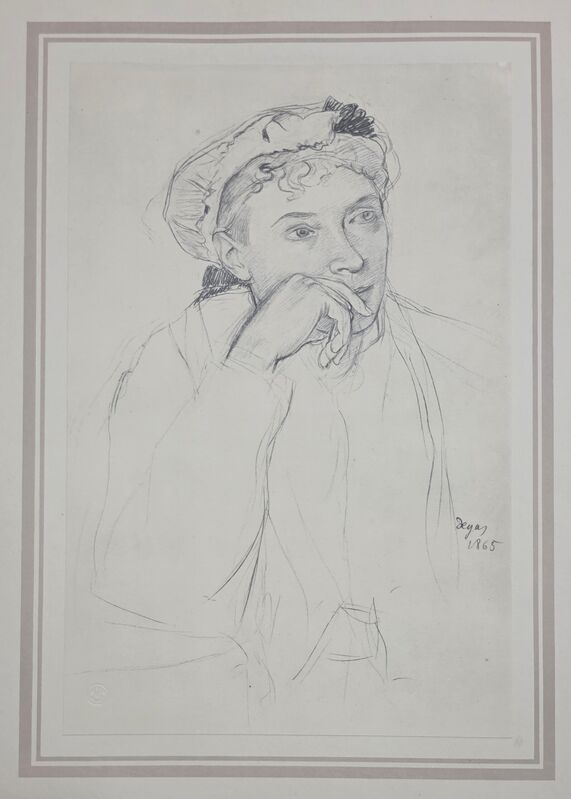 Portrait madame Hertel — Edgar Degas