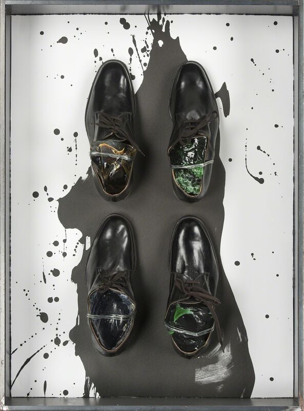 Dicht behalve voor retort Jannis Kounellis | Untitled (Shoes) (2006) | Available for Sale | Artsy