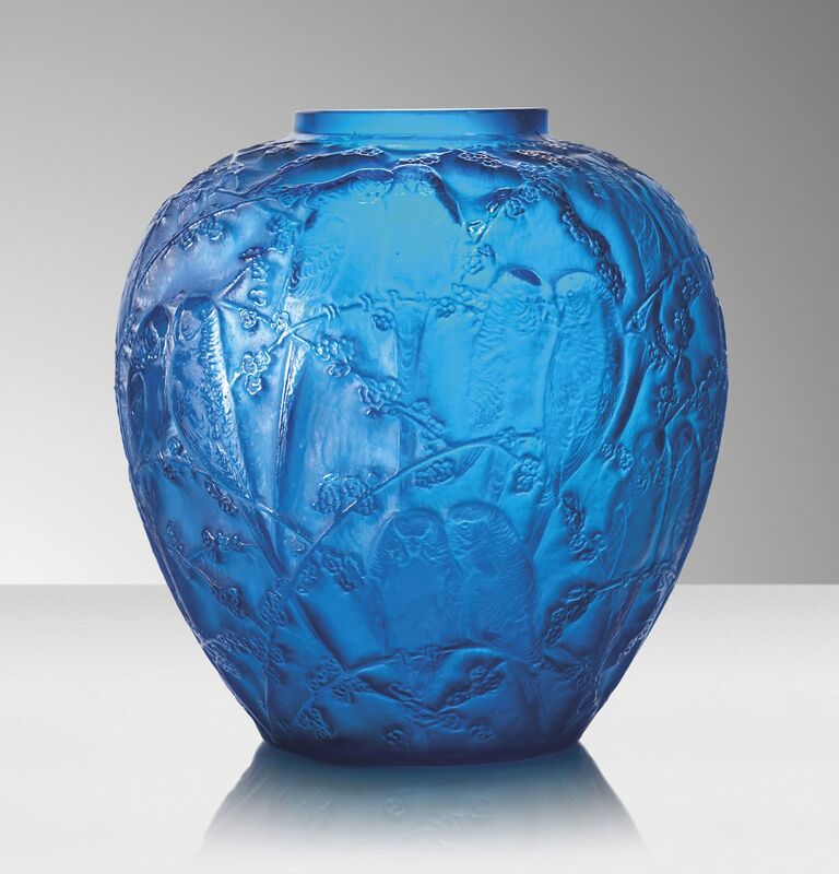 René Lalique | 'Perruches', a vase, 876 (designed 1919) | Artsy