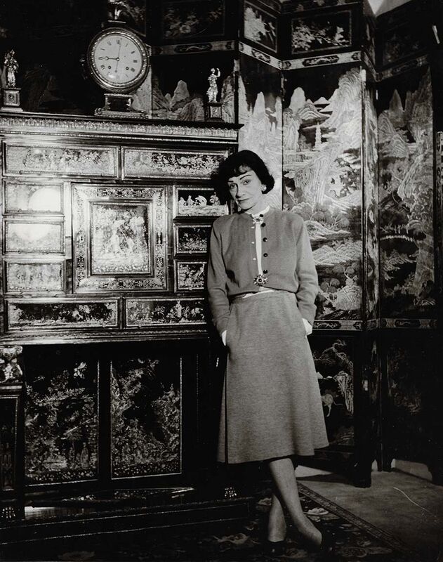 Louise Dahl-Wolfe | Coco Chanel in Apartment (1954) | Available Sale | Artsy