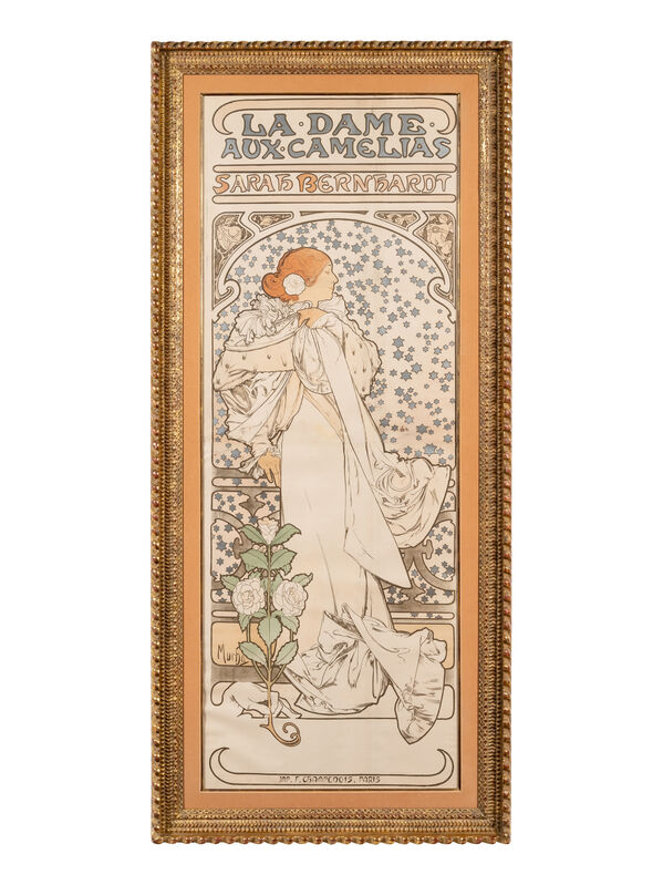 Alphonse Mucha | La Dame aux camelias (1896) | Artsy