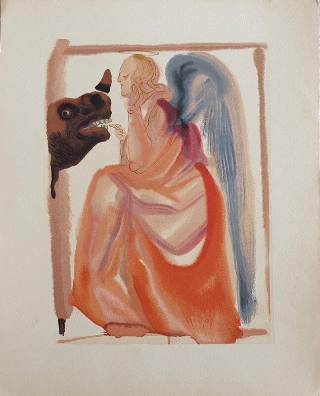 Paradis 06 – Le ciel de Mercure (Divine Comédie) — Salvador Dalí