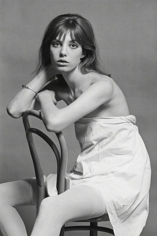 Eric Swayne Jane Birkin sitting on a Chair (ca. 1963) | Available for Sale | Artsy