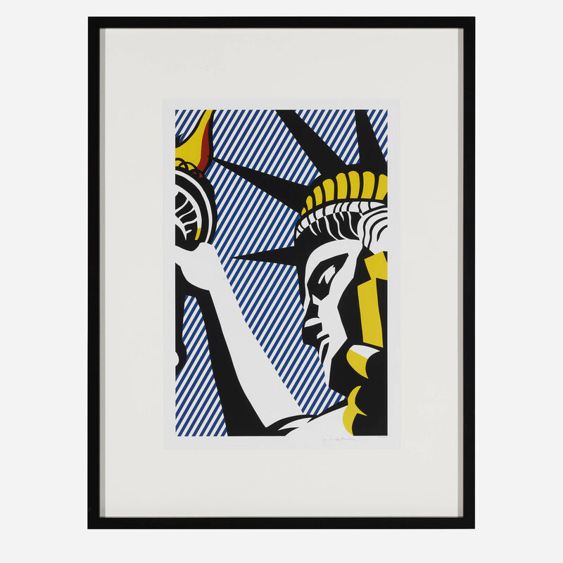 Roy Lichtenstein | I Love Liberty poster (1982) | Artsy Roy Lichtenstein | I Love Liberty poster (1982) | Artsy