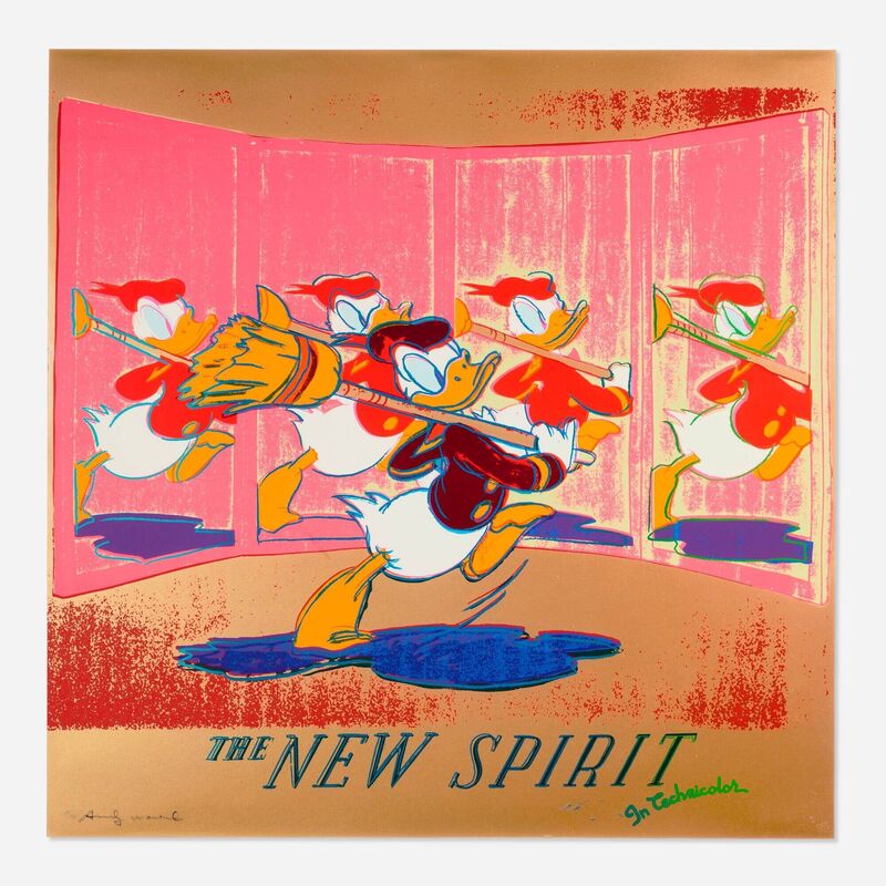 Andy Warhol | The New Spirit (Donald Duck) (from the Ads Series) | Artsy