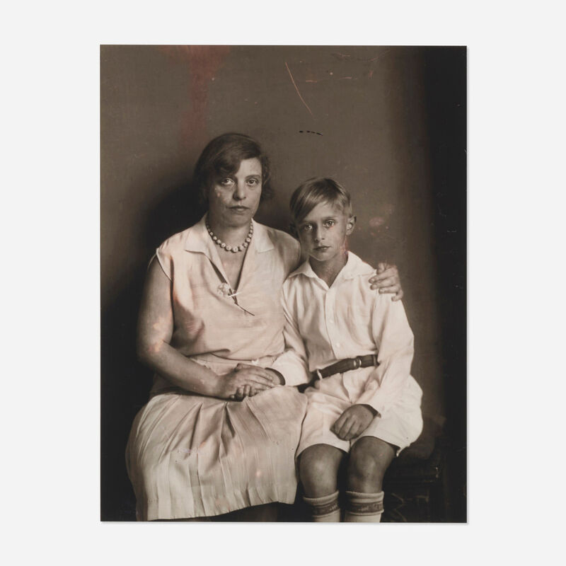 Gunther Sander, August Sander | Mother and Son (Lou Straus-Ernst with ...