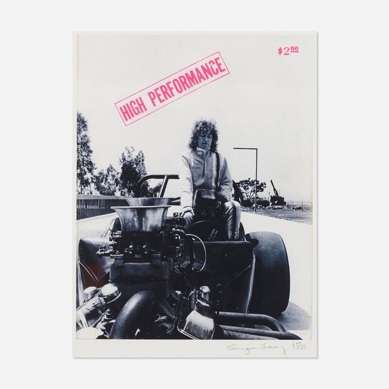 Suzanne Lacy | Cinderella in Dragster, High Performance Magazine (1988 ...