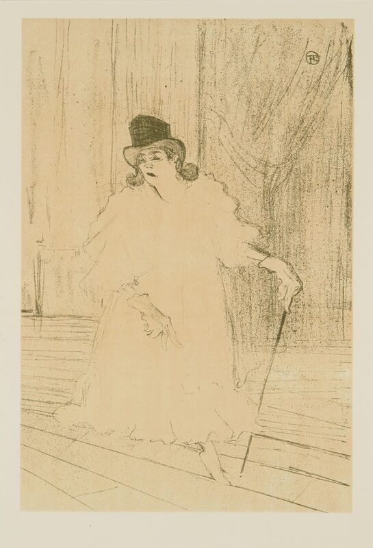 after Henri de Toulouse-Lautrec | Cissy Loftus (1894) | Artsy