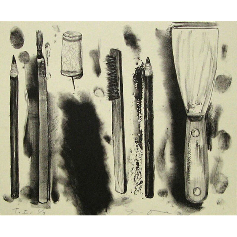 Jim Dine Untitled Tools 2008 Artsy jim-dine-untitled-tools-2008-artsy