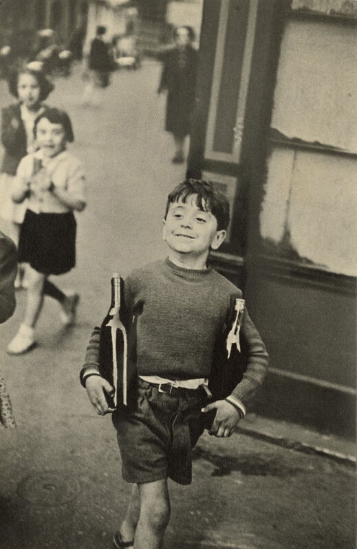 Henri Cartier-Bresson | Rue Mouffetard, Paris (1954) | Available for ...