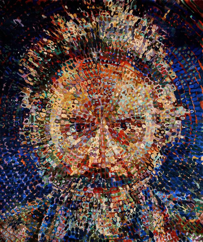 Chuck Close | Lucas/Rug (1993) | Artsy