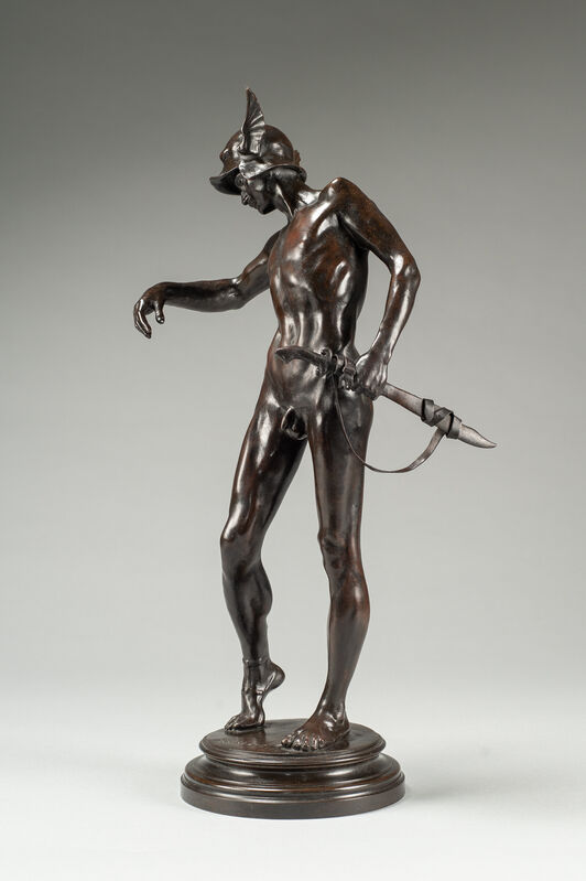 Sir Alfred Gilbert | Perseus Arming (Conceived in 1881 and cast within ...