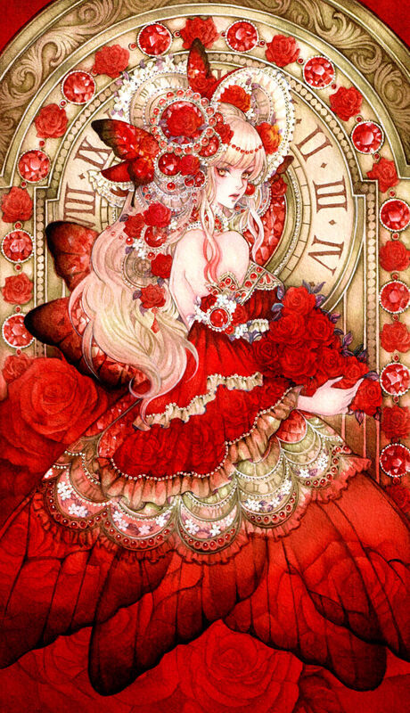 Laverinne | Ruby Clock (2023) | Artsy