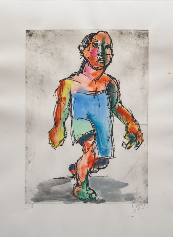 Markus Lüpertz | Hölderlin (2015) | Available for Sale | Artsy