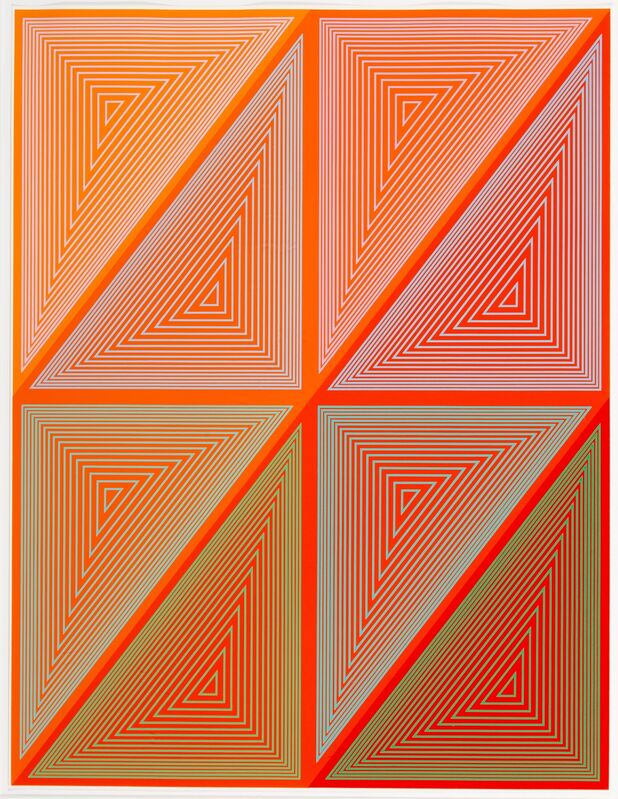 Richard Anuszkiewicz | Inward Eye #1, from Inward Eye (1970) | Artsy