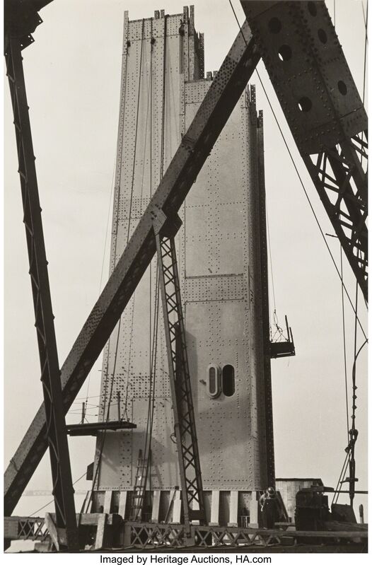 Peter Stackpole | Hoisting a Cable Spool, San Francisco; Untitled; and ...