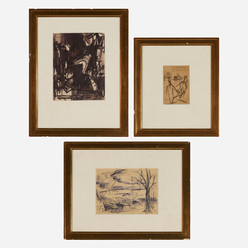 Albert Kotin | Untitled (three works) | Artsy