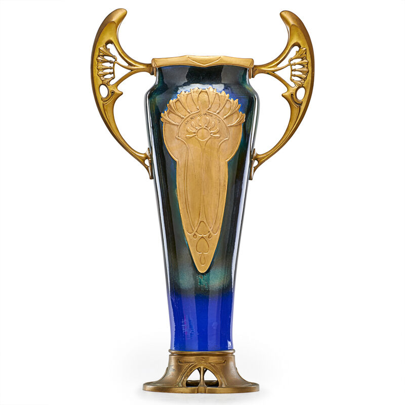 Charles Korschann | Paul-Francois Louchet, Fine Massive Art Nouveau ...