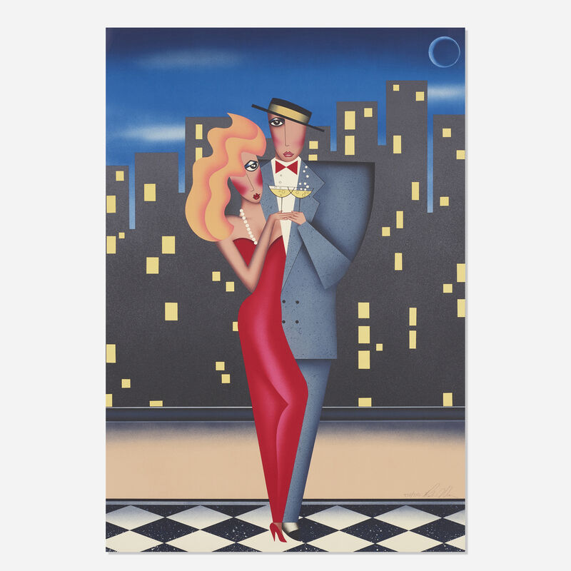 Robin Morris | City Lights (c. 1985) | Artsy