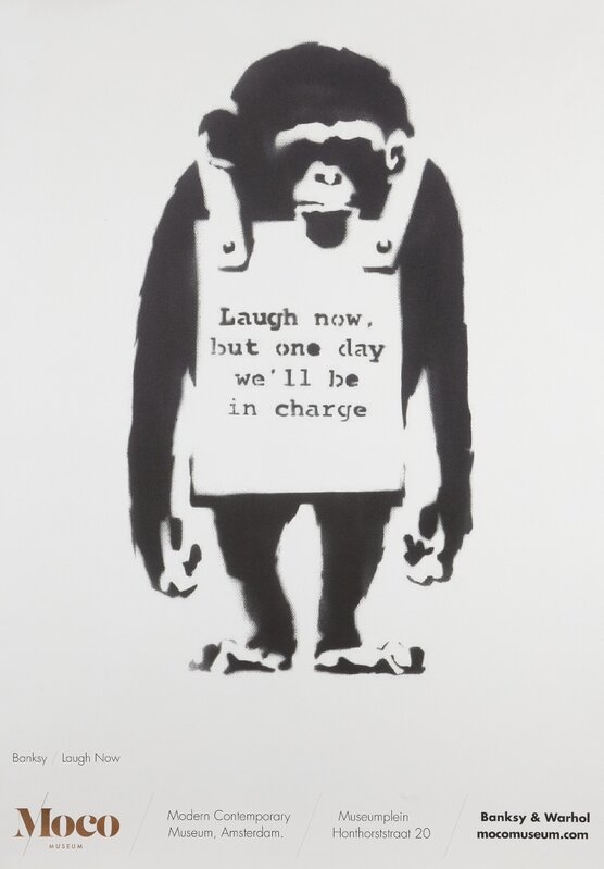 Banksy: Laugh Now (Museum of Contemporary Art-Amsterdam) – canvas