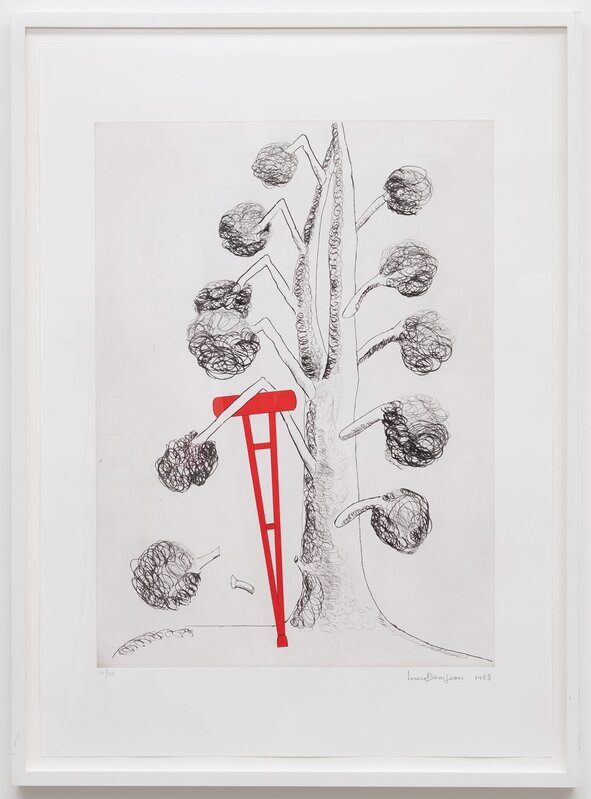 Louise Bourgeois - Untitled Intaglio Limited Signed 1994 Best