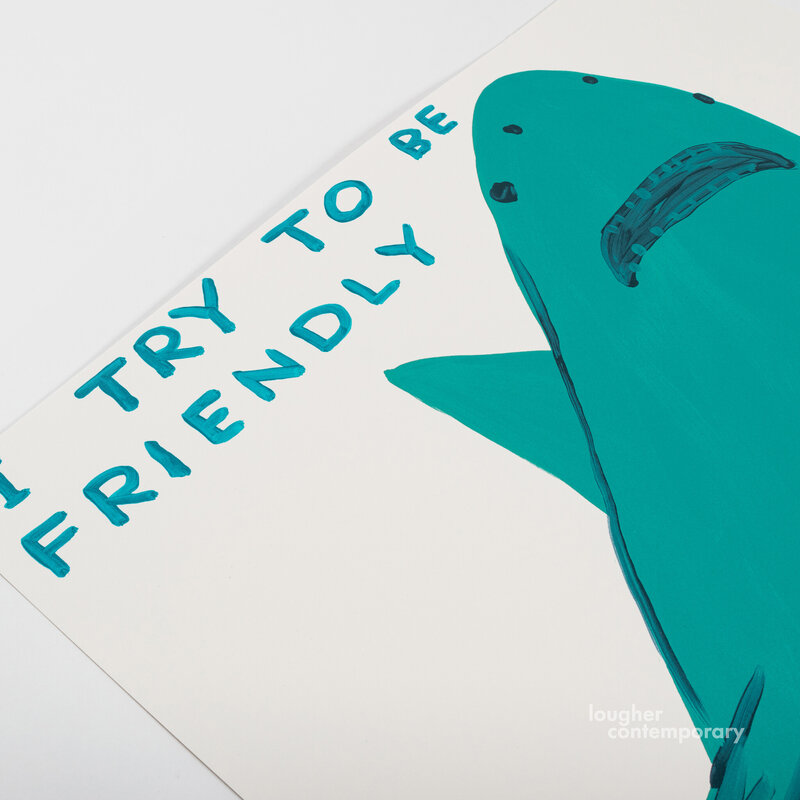 David Shrigley I Try To Be Friendly (2022) Available For Sale Artsy