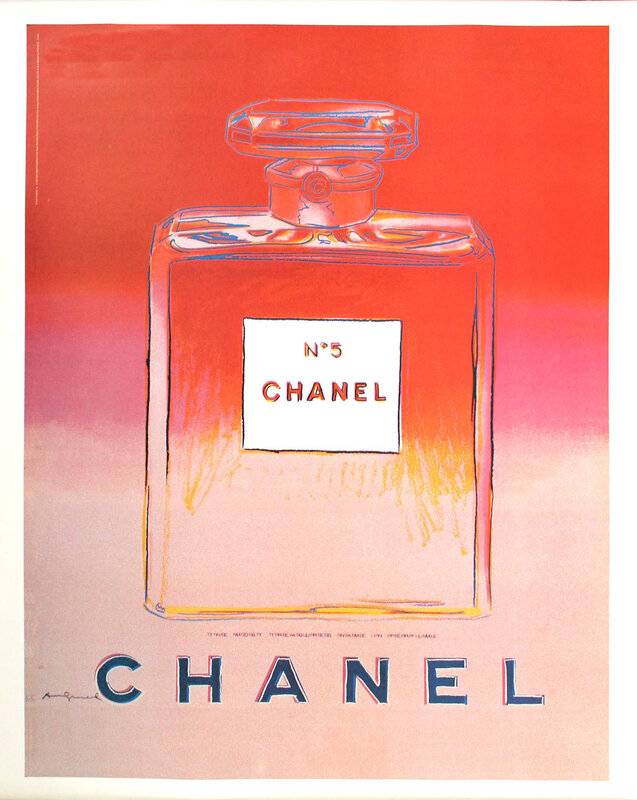 Andy Warhol | Chanel No. 5 (Red/Pink) (ca. 1997) | Available for Sale |  Artsy