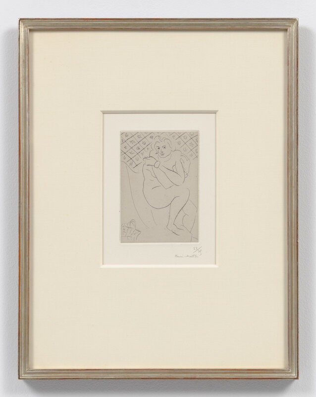 Henri Matisse  Nu assis, bras croisés sur la poitrine (1929