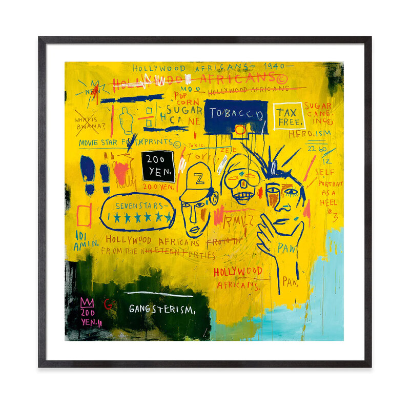 HOLLYWOOD AFRICANS BY JM BASQUIAT - SUOZ354