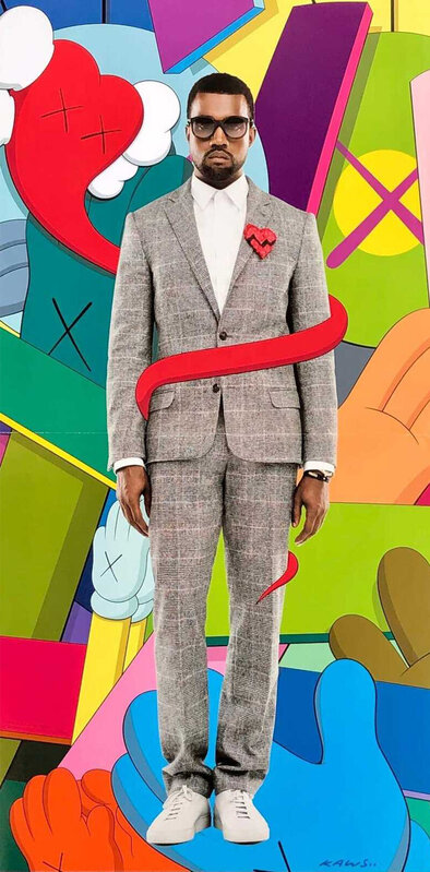 KAWS, KAWS Poster Art 2008 (KAWS Kanye West 808s and Heartbreak) (2008), Available for Sale