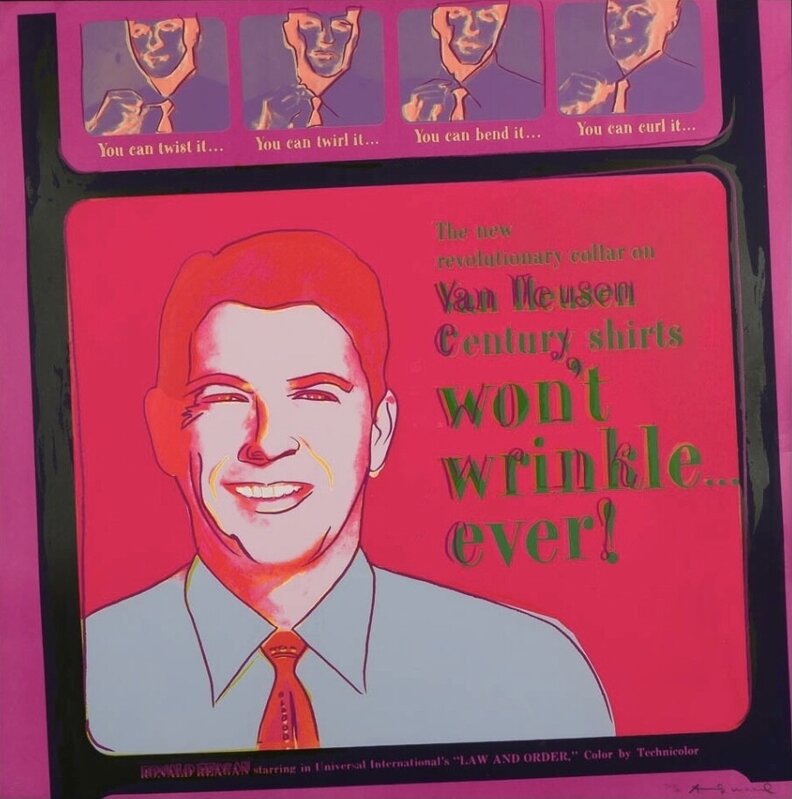 Andy Warhol, Van Heusen (F&S IIB.356) Trial Proof (1985), Available for  Sale