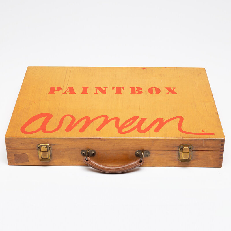 Arman, Paint Box (O. & M. 244) (1970)