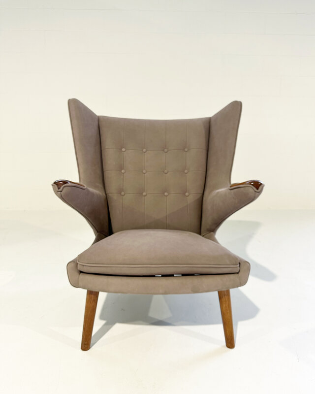 Papa Bear Chair & Ottoman - Manhattan Home Design