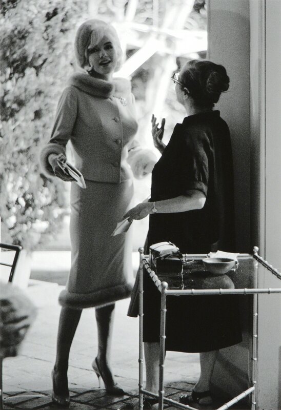 1962 / Marilyn on the set of Something's got to give.