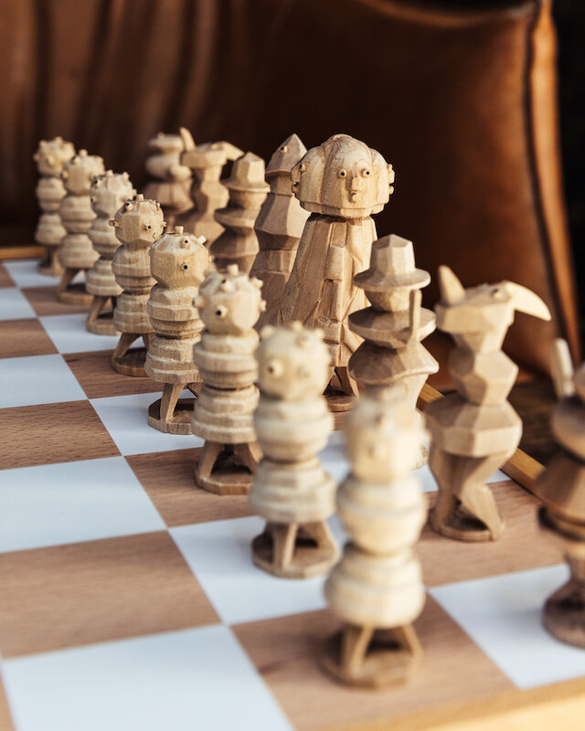 Marcel Dzama, All of my Pawns are Queens - Limited Chess Game (2021), Available for Sale