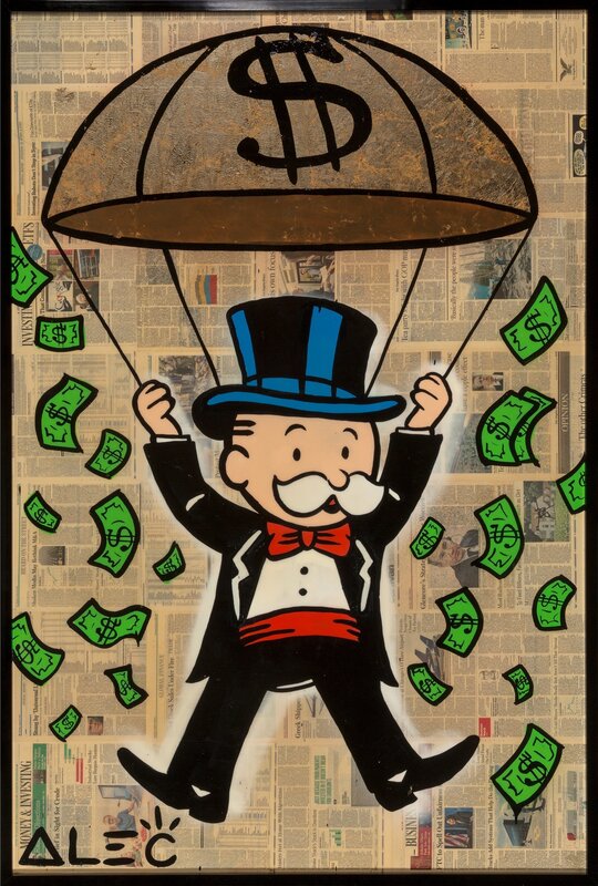 Mr. Monopoly Painting
