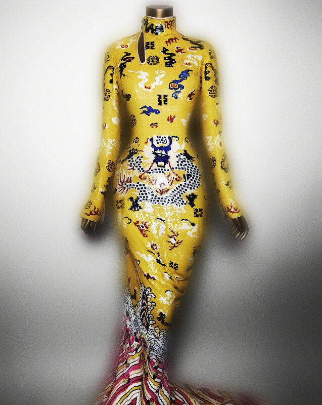 Tom Ford | Evening dress (Tom Ford for Yves Saint Laurent, Pari (fall/winter 20045) | Art & Prints | Artsy Tom Ford | Evening dress (Tom Ford for Yves Saint Laurent, Pari (fall/winter 20045) | Art & Prints | Artsy