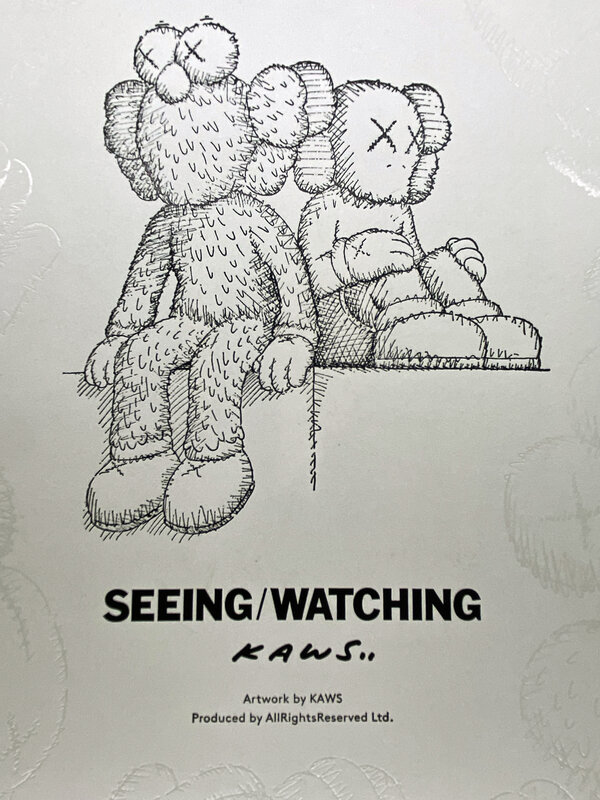 Kaws 'Seeing/Watching' (KAWS Plush)