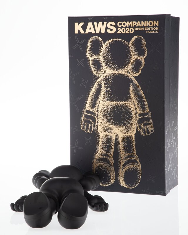 KAWS | KAWS 2020 COMPANION black (2020) | Available for Sale | Artsy