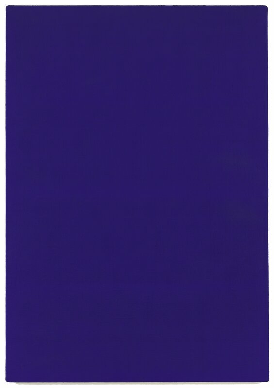 Modern Klein Blue Print