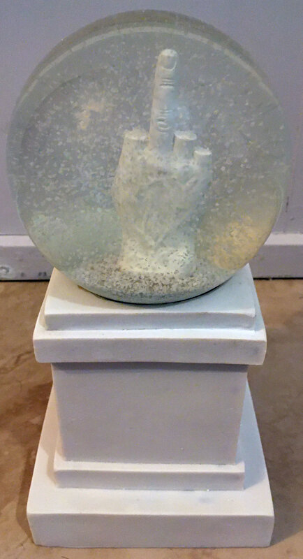 Maurizio Cattelan, L.O.V.E. Snow Globe (2014), Available for Sale