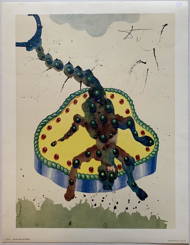 Salvador Dalí | Scorpio (1969) | Available for Sale | Artsy