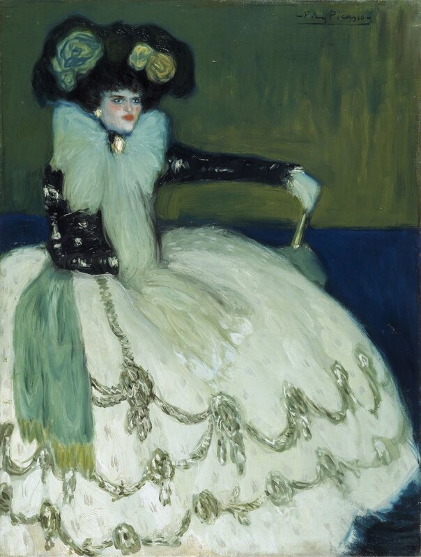 Pablo Picasso | Mujer en azul (Woman in Blue) (1901) | Art & Prints | Artsy Pablo Picasso | Mujer en azul (Woman in Blue) (1901) | Art & Prints | Artsy