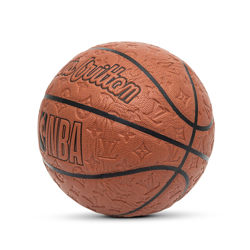 Louis Vuitton x NBA Basketball Letters Overshirt Brown Men's - FW21 - US