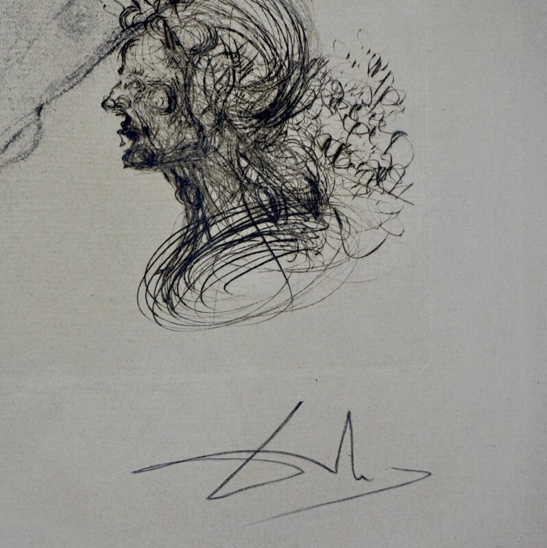Portrait of Picasso by Salvador Dalí