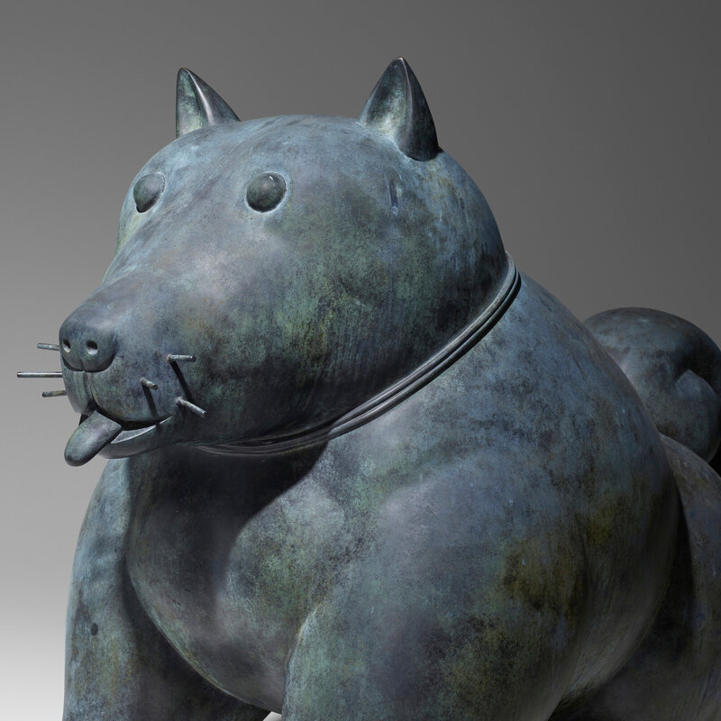 Fernando Botero, ‘Perro (Dog)’, 1993, Sculpture, Patinated bronze, Rago/Wright/LAMA