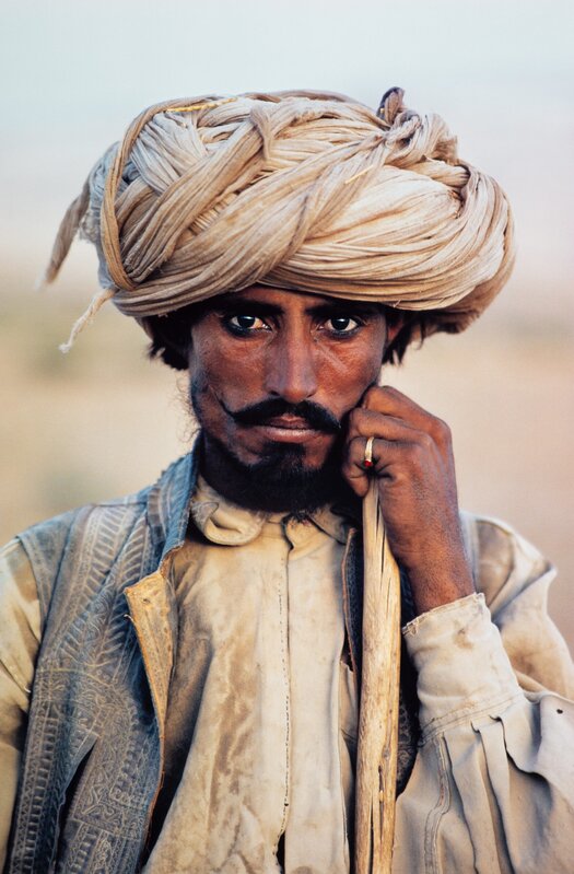 Steve McCurry, Farmer, Pakistan, Balochistan (1980)