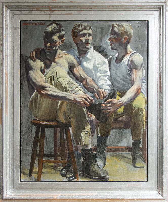 Mark Beard [Bruce Sargeant (1898-1938)] Two Members Of The Winning Team  Available For Sale Artsy, Bruce Sargeant 1898-1938